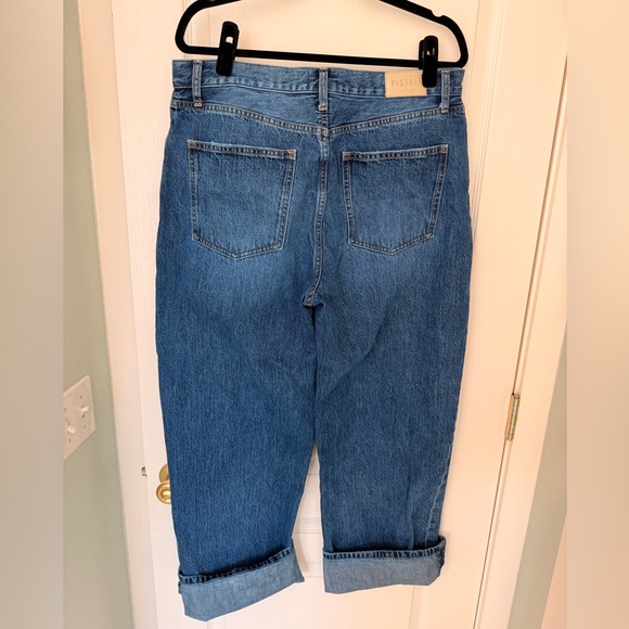Pistola Dark Blue Ryder Wide Leg Jean - Picture 5 of 6